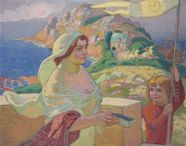 La Princesse Dans La Tour Oil Painting by Maurice Denis