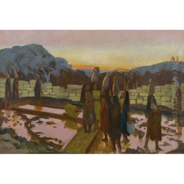 Fontaine De Cana Oil Painting by Maurice Denis