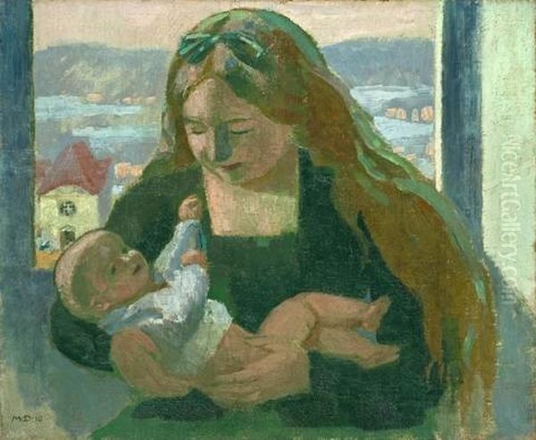 La Grande Soeur (a La Fenetre Ouverte) by Maurice Denis