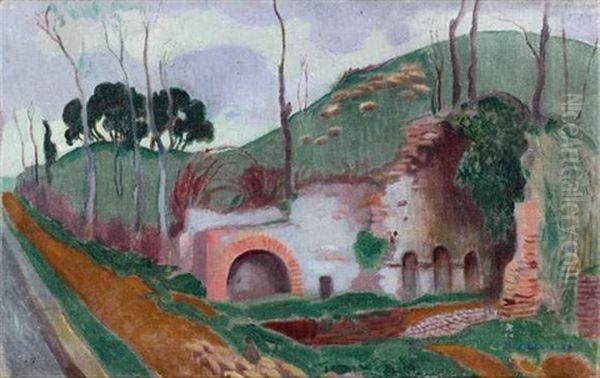 Nymphee D'egerie Oil Painting by Maurice Denis