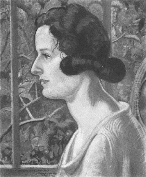 Jeannette De Saint-jean Oil Painting by Maurice Denis