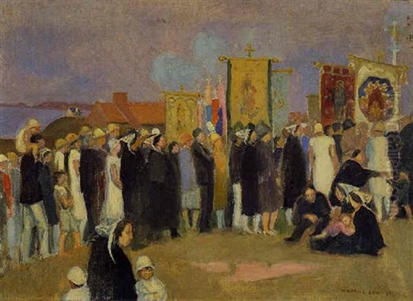 Ceremonie A La Clarte Oil Painting by Maurice Denis