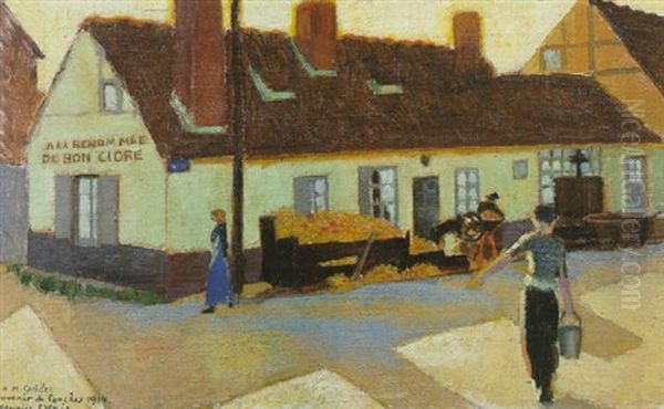 A La Renommee Du Bon Cidre Oil Painting by Maurice Denis