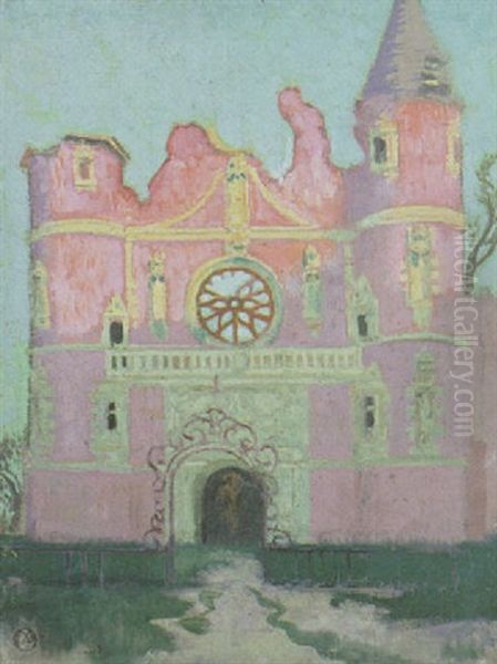 Le Chateau Rose Oil Painting by Maurice Denis