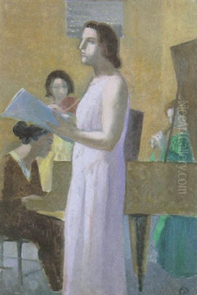 Le Recital Oil Painting by Maurice Denis