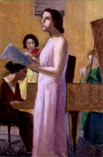 Le Recital Oil Painting by Maurice Denis