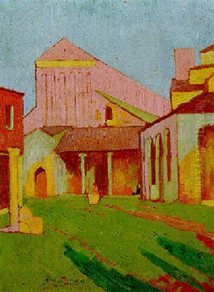 Vue De Torcello, Soir De Pluie Oil Painting by Maurice Denis