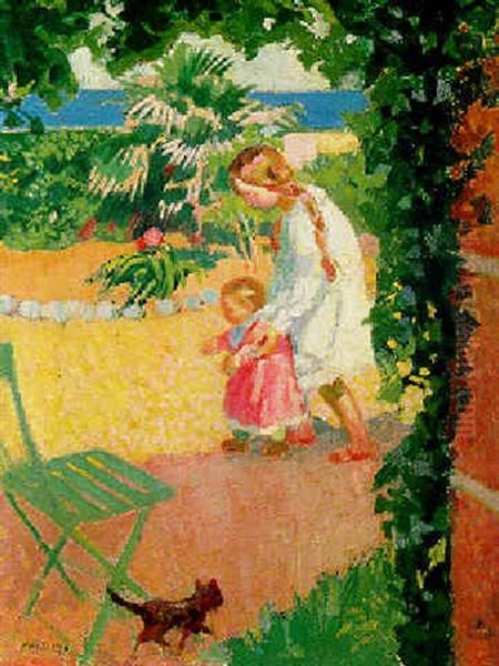 Premier Pas Oil Painting by Maurice Denis