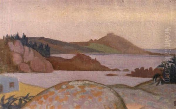 Tr,beurden-l'ile Millau Oil Painting by Maurice Denis