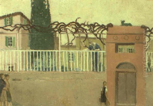 Le Jardin Suspendu Oil Painting by Maurice Denis