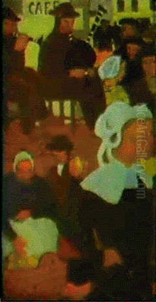 Joueur De Cornemuse Oil Painting by Maurice Denis