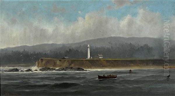 Point Arena Oil Painting by Gideon Jacques Denny