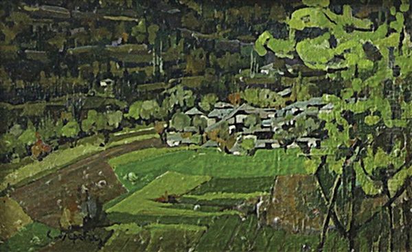 Paesaggio Oil Painting by Giovanni Depetris