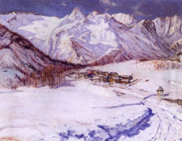 Paesaggio Invernale by Giovanni Depetris