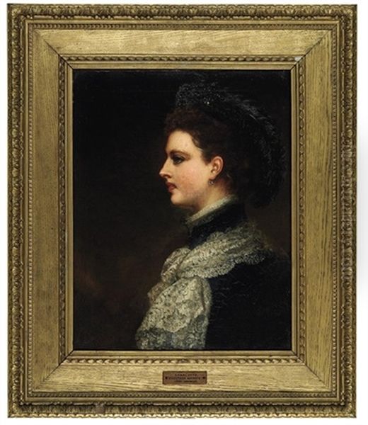 Portrait Of Charlotte, Countess Spencer by Louis William Desanges