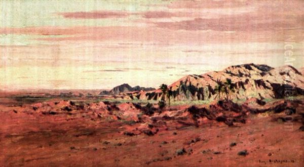 Paysage D'algerie by Eugene F. A. Deshayes