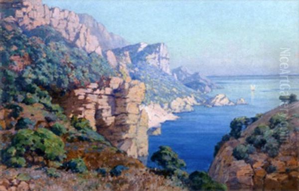 Calanques by Eugene Deshayes