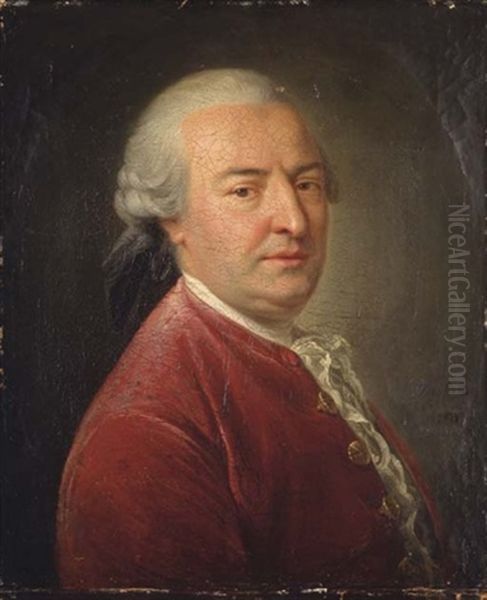 Portrait Du Duc De Penthievre (?) by Francois Bruno Deshays de Colleville