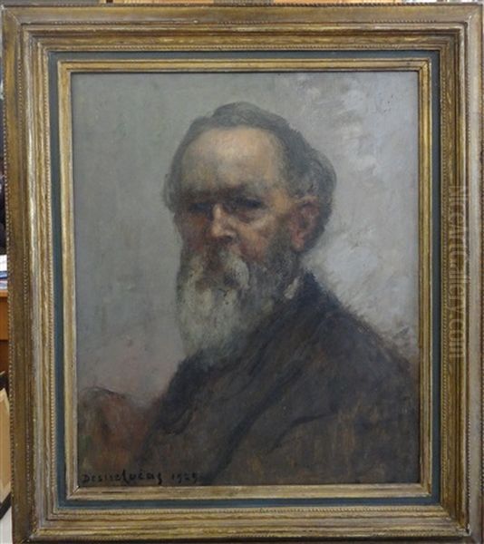 Autoportrait Oil Painting by Louis Marie Desire-Lucas