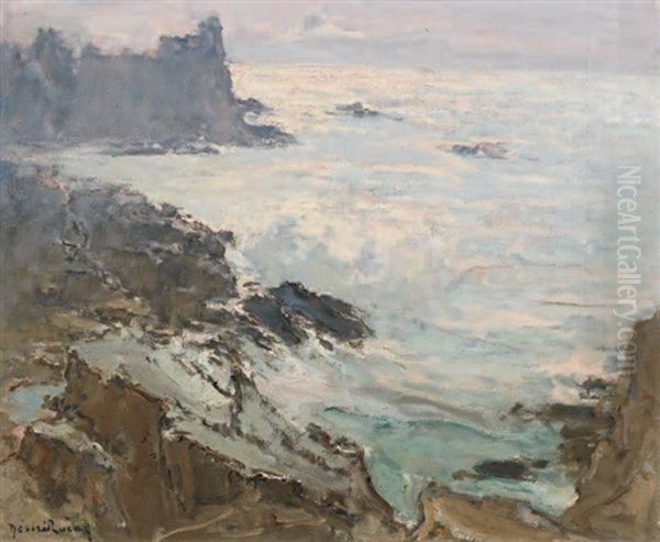 Falaises by Louis Marie Desire-Lucas