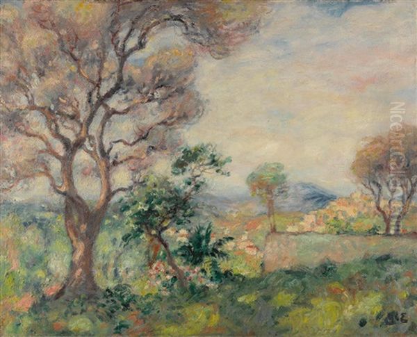 Environs De Cagnes Oil Painting by Georges d'Espagnat