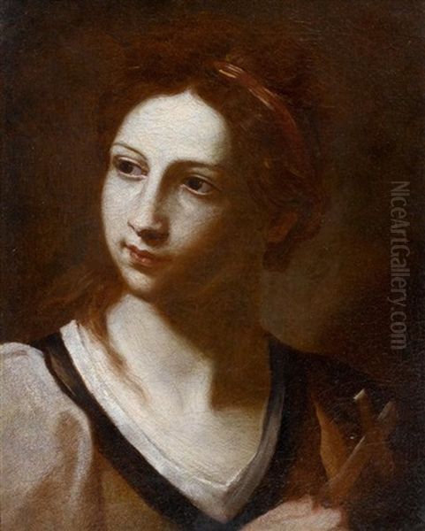 Heilige Magdalena Oil Painting by Michele Desubleo