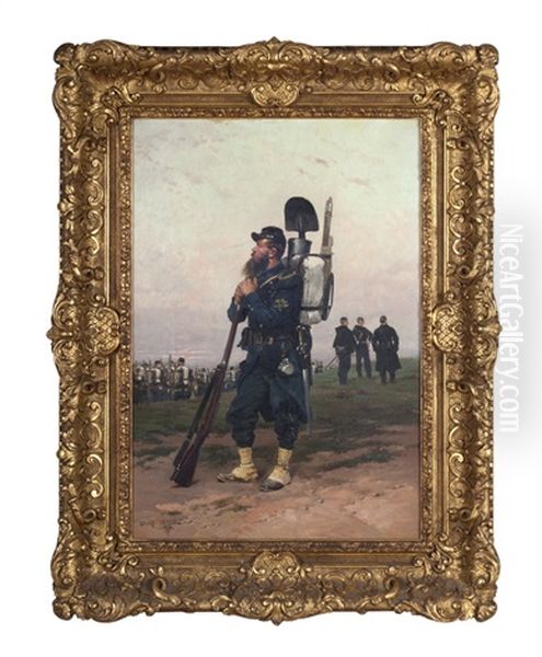 Infantry Soldier by Edouard Jean Baptiste Detaille