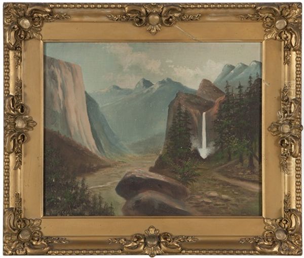 Hetch Hetchy Valley Oil Painting by Richard Detreville