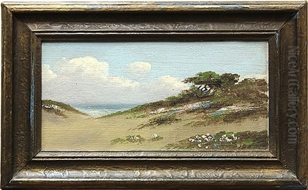 Dunes Landscape Oil Painting by Richard Detreville