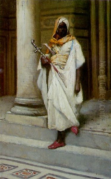 Garde Du Palais Oil Painting by Ludwig Deutsch