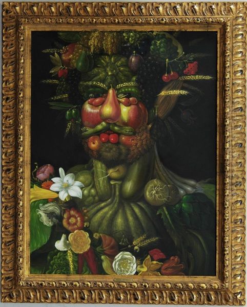 Senza Titolo Oil Painting by Giuseppe Arcimboldo