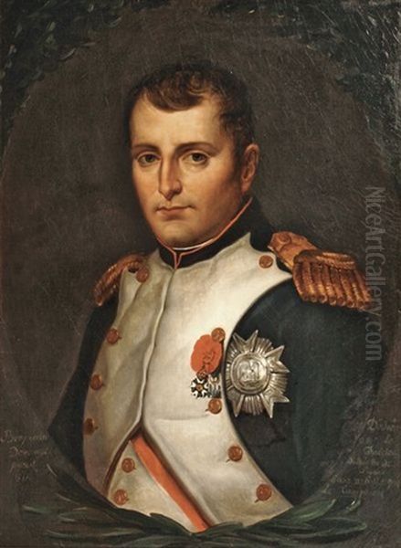 Portrait De L'empereur Oil Painting by Louis Benjamin Marie Devouges