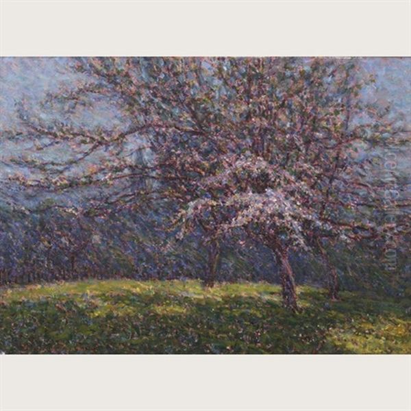 Blossoms From Arques Oil Painting by Wynford Dewhurst