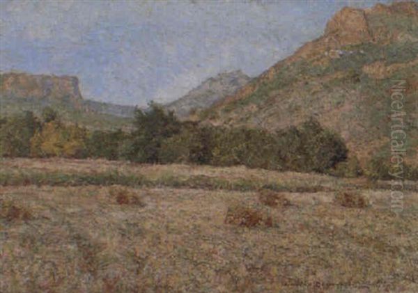 Vallon Dans Les Esterels Oil Painting by Wynford Dewhurst