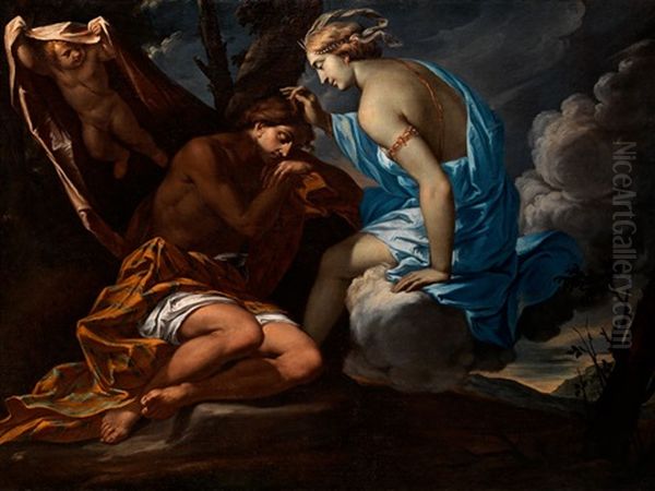 Diana Und Endymion Oil Painting by Giuseppe Diamantini