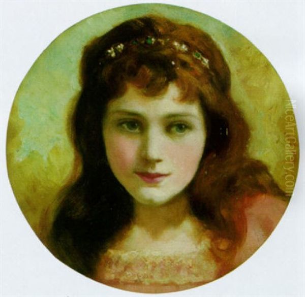 The Young Princess Oil Painting by Frank Dicksee