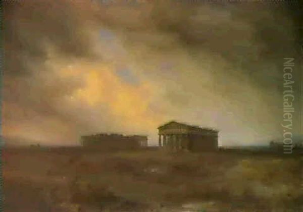 Souvenir De Paestum by Francois Diday