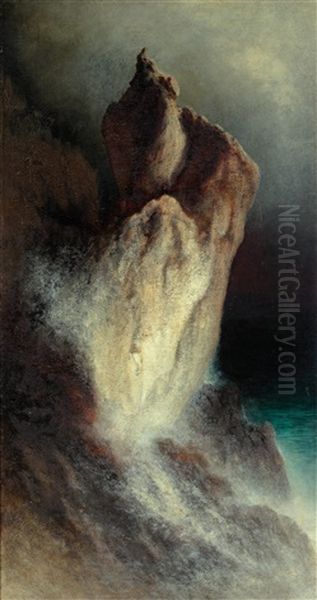 Pizzolungo Oil Painting by Karl Wilhelm Diefenbach