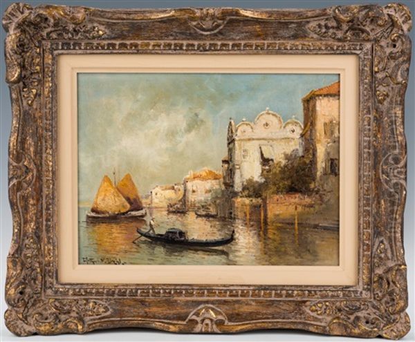 Venice Painting Oil Painting by Arthur Vidal Diehl