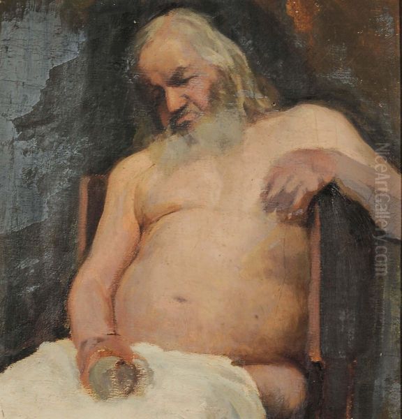 Socrate Oil Painting by Giovanni Ardy