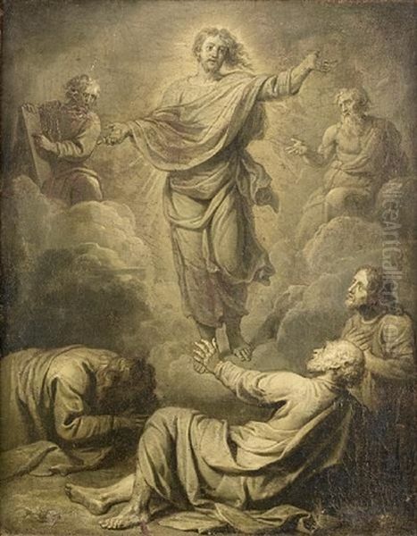 The Ascension Oil Painting by Abraham van Diepenbeeck