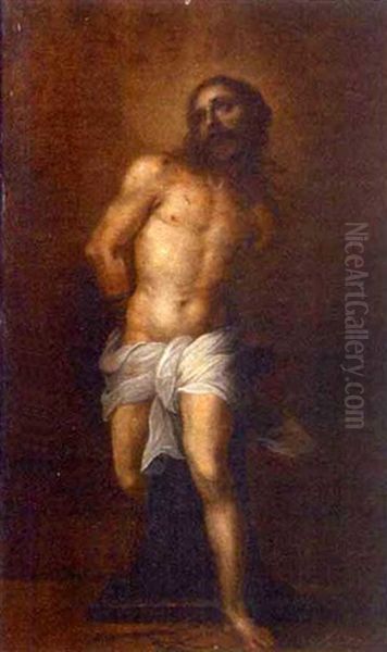 Le Christ En Gloire Oil Painting by Abraham van Diepenbeeck