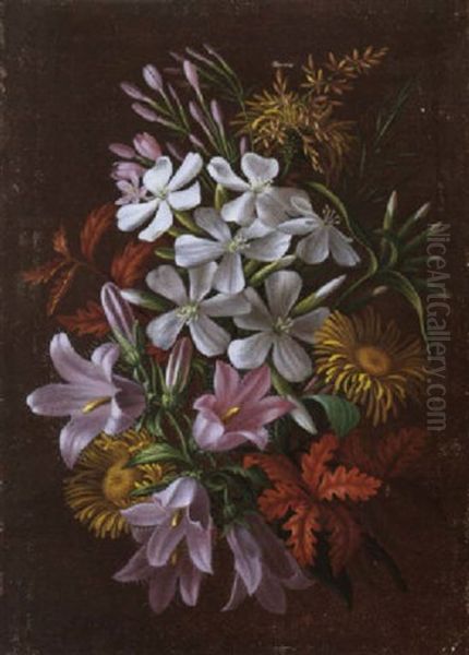 Blumenstilleben Oil Painting by Adelheid Dietrich