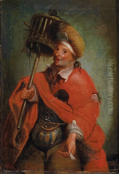 Der Rattenfanger Oil Painting by Christian Wilhelm Ernst Dietrich