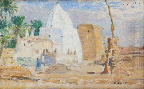 La Kouba De Sidi Ahmed Ben Yahia Oil Painting by Alphonse Etienne Dinet