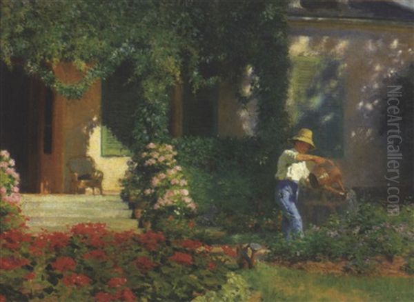 Le Jardinier by Alphonse Etienne Dinet