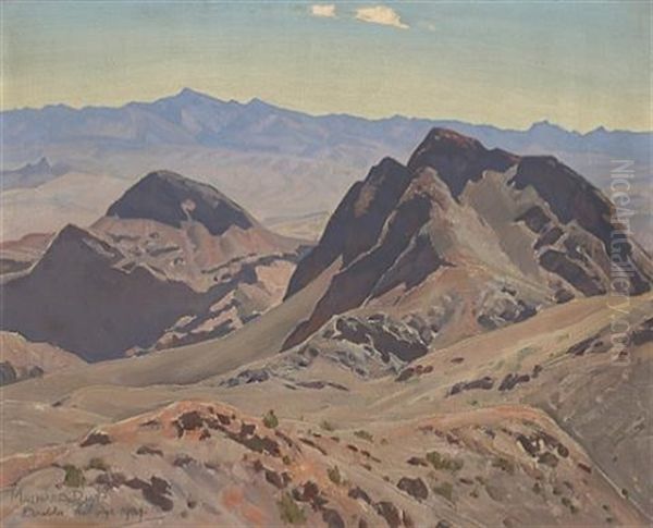 Toward Arizona (no. 520) Oil Painting by Maynard Dixon