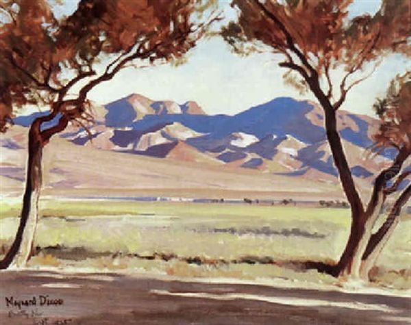 Oasis (beatty, Nevada) Oil Painting by Maynard Dixon