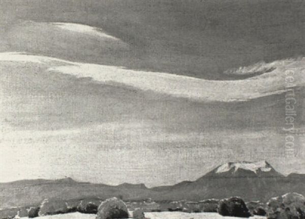 The Cloud (coachella Valley, 1940) by Maynard Dixon