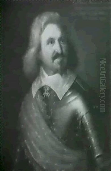 Portrait Of Colonel Francis Hammond Oil Painting by William Dobson